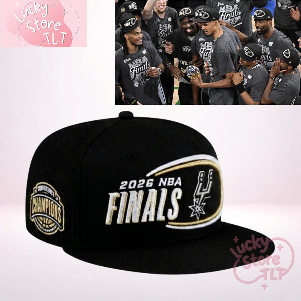 San Antonio Spurs 2026 NBA Finals Champions Snapback Cap Limited Edition